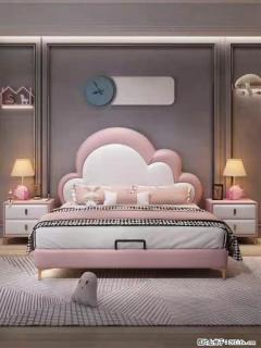 佛山大厂货，高质量仿真皮，实木床边，高密度海绵，带实木床板，全新包装，特价处理 - 临夏28生活网 linxia.28life.com